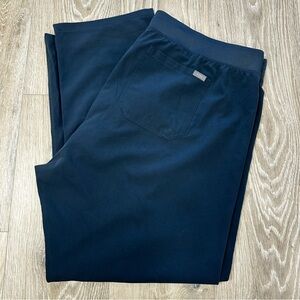 Figs steel gray Livingston scrub pants